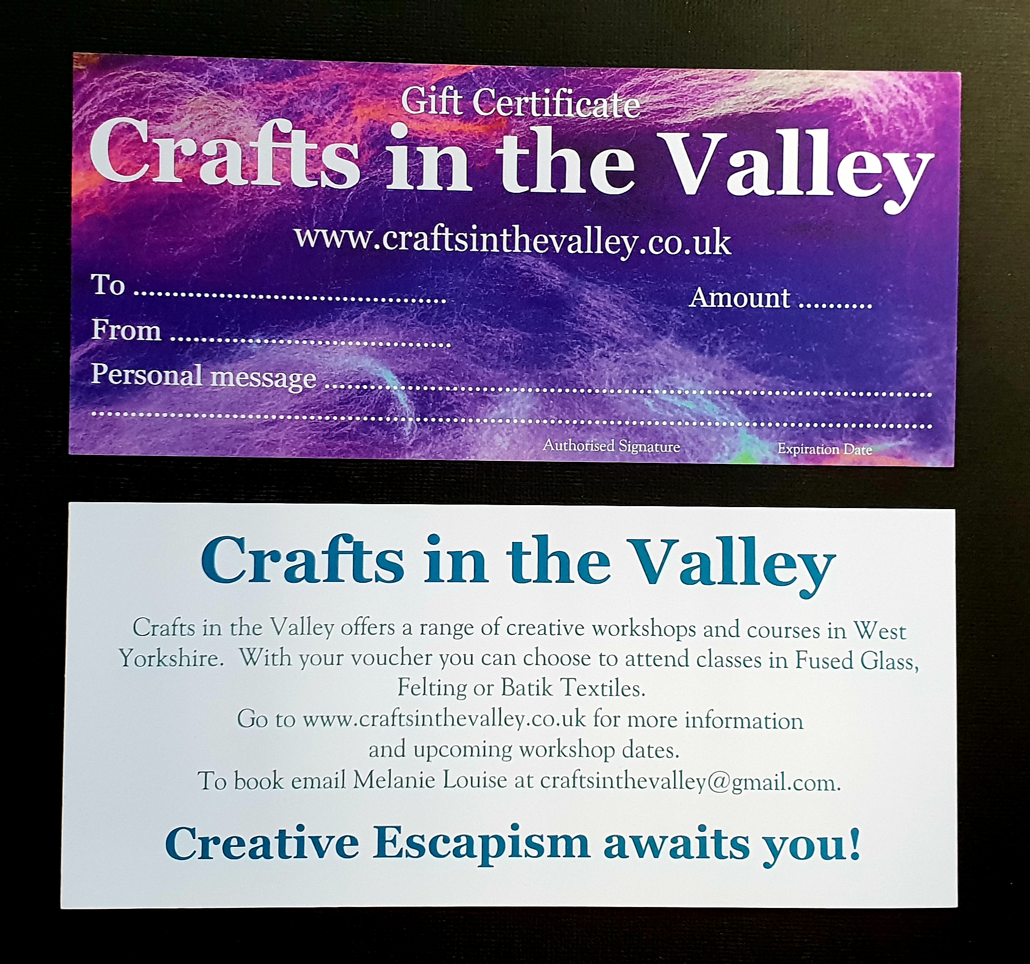 Gift Voucher - Half Day Fused Glass Workshop - £75