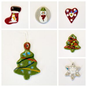 Sparkly Glass Decorations and Jewellery with Modelling Glass. Half day (3hr) workshop.